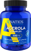 NATIOS Acerola Complex, 500 mg, 90 veganských kapslí